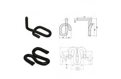 China Gl1419 Paint Elastic Rail Clip ISO9001 48HRC Hardness For Track Construction supplier