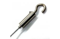 China Adjustable Side Exit Cable Grippers With Hook For Aircraft Stainless Wire Rope supplier