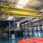 80-100 Ton European Style Winch Trolley Double Girder Bridge Crane IP55 for sale