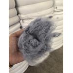 UV Protection Recycled Polyester Staple Fiber 2.5D 51mm Water Gray for sale
