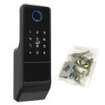 Smart Tuya Wifi Lock Mobile Control Fingerprint RFID Open Flat Home Lock for sale