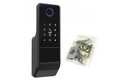 China Smart Tuya Wifi Lock Mobile Control Fingerprint RFID Open Flat Home Lock supplier