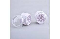 China Air Tight Customized Plastic Deodorant Containers White For Odor Control supplier