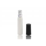 5ml Mini Popular White Tubular Plastic Spray Bottles Bulk Brand Perfume Tester for sale