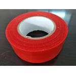 Red HNHN OEM Construction Red 55m Stucco Masking Tape UV Resistant for sale