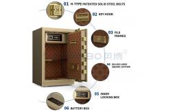China Solid Steel Smart Office Safe Box Digital Electionic Lock YB/N7-70 supplier