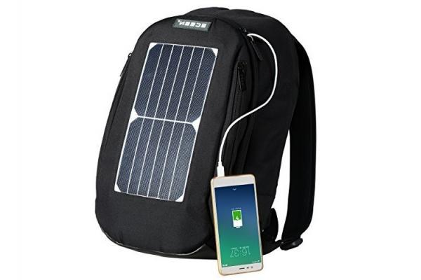 Portable Fast Charging Solar Hiking Backpack With Removable Solar Panels