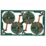 Black Oil Hard Soft Bonding Four Layer PCB Board Fabrication for sale