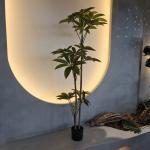 Vibrant 150cm Schefflera Faux Plant with UV Protection Artificial Fern Tree For Indoor Home Decor Artificial plants for sale