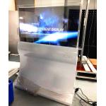 Indoor Transparent Flexible OLED Display / Multi Touch Advertising Kiosks Displays for sale