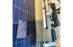China Solar Panel Cleaning Equipment with Track Crawl Quick Cleaning Rolling Brush and Nozzles supplier