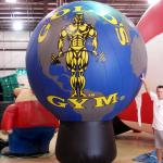Event use inflatable pig ground balloon custom animal giant air balloon