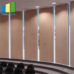 Operable Foldable Sliding Office Sound Proof Partitions Laminate Surface