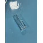 Grooved Inner Wall Quartz Conical Tube Φ30×Φ25×100 Corrosion Resistance for sale