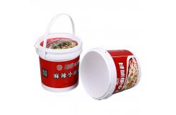 China IML Printing Recycled Food Grade Plastic Containers Eco-friendly for Clear Packaging supplier