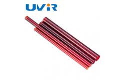 China Ruby Infrared Quartz Tube with 5000 hours Long serving life supplier