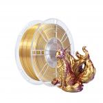Silk Purple Gold PLA 3D Printer Filament Toughness Enhanced Gross Weight 1.5kg for Output for sale