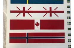 China Popular Water Decals For Furniture With Silk Screen Printing Eco Friendly supplier