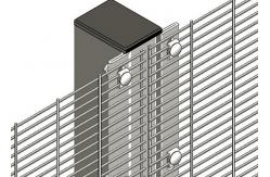 China Steel Anti Climb 358 Wire Mesh Fencing High Security supplier