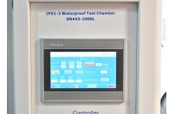 China IEC 60529 IPX1 / IPX2 Drip Test Chamber 1000L Vertical Water Dripping Waterproof Tester supplier