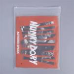 80mic SGS Resealable Clear Ziplock Bag CMYK For Clothing for sale