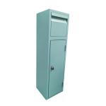 Stainless Steel Tall Garbage Bin Recycling Trash Can 4 - 5mm Floor Customized for sale