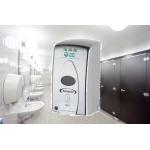 Adjustable Touchless Hand Sanitizer Dispenser With 500 Ml Disposable Bottle for sale