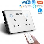802.11bgn Smart Plug Socket SmartLife Wifi Smart Touch Switch for sale