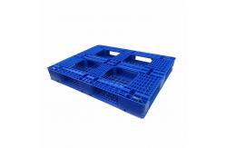 China HDPE Injection Molded Plastic Pallets 1200 X 1000 1.2T Racking Load supplier