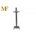 M32 Scaffold Screw Jack , Scaffold Base Plate Screw Jack Leveling Spindle Legs for sale