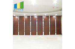 China Sound Proof Operable Moveable Partition Foldable Acoustic Room Divider For Auditorium supplier