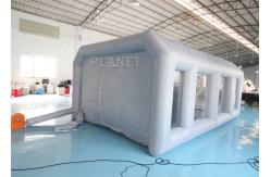 China Automotive Workstation Inflatable Spray Booth Double Stitching supplier