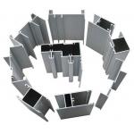 Hollow Single-Glass Aluminum Window Extrusion Profiles With Fluorocarbon Powder Spray Coating for sale