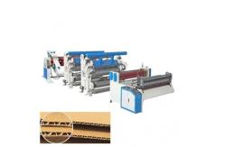 China Plc Control System Single Face Corrugated Machine Automatic supplier