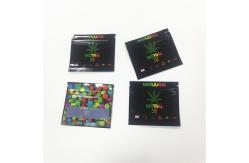 China Laminated Material Plastic Pouches Packaging CBD Gummy Candy Bag Custom Printed supplier