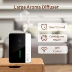 APP HVAC Waterless Scent Diffuser Machine Hotel Scenting Device Smart WIFI pure Essential Oils Nebulizer for Home or Hotel for sale