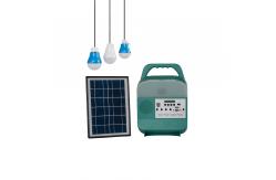 China Eco Friendly 6000mah 5W*3PCS Solar Emergency Lights For Home Use supplier