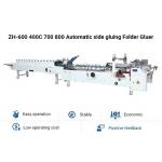 Paperboard Side Gluing Folder Gluer Machine Continuous Feeding for sale