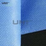 Non Toxic Medical Breathable Non Woven Fabric Disposable Surgical Gown Fabrics for sale