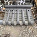 Traditional Chinese Grey Clay Roofing SGS Timeless Style With Modern Durability for sale