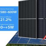 580W 585W Trina Solar Panel 590W 595W 600W Monocrystalline Solar Pv Panel for sale