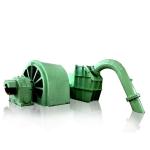 High Efficiency Impulse Turbine Generator Customized Efficiency 85-95%