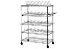 China Customized ESD Storage Shelves, Industrial Wire Shelving System Resistance 10e6-10e9 Ohm supplier