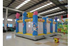 China Amusement Park Kids Inflatable Bounce House Digital Printing Fireproof  Material supplier