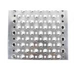 3.0mm Galvanized Perforated Metal Mesh 65% Open Rate Dimpled Sheet Gratings
