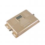 2G 3G 4G Mobile Dual Band Signal Booster Customized Gold Color for sale