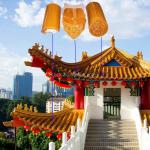 Pagoda Chinese Glazed Roof Tiles Glossy Villa Drip Decorative Roof Tiles for sale