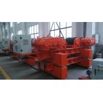 Traversing 200T Conventional Pipe Welding Rotator Rubber Wheel Tank Turning Roller