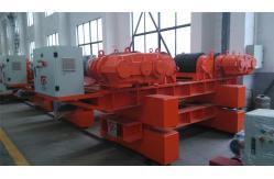China Traversing 200T Conventional Pipe Welding Rotator Rubber Wheel Tank Turning Roller supplier