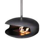 1.5L Bio Ethanol Fire Pits Roof Ceiling 26.5kg Suspended Fire Place for sale